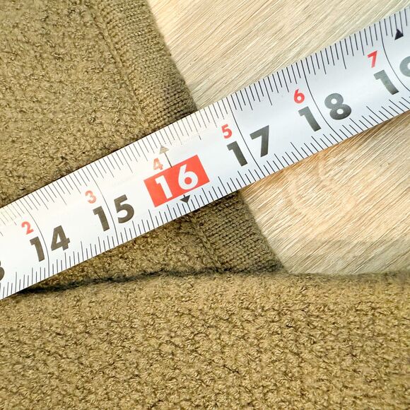 Brandy Melville Italian Cotton Blend Shrug Shoulder Olive Green One Size Open - Picture 7 of 9